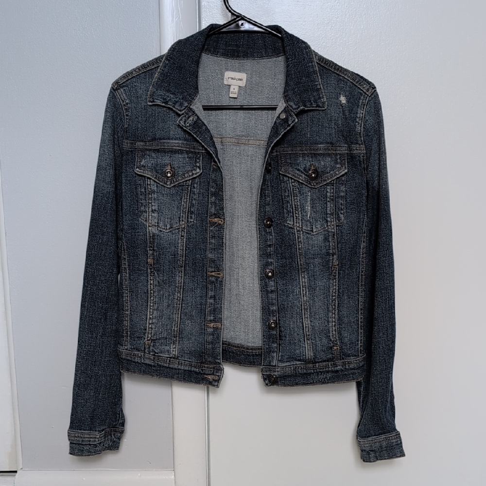 Sneak Peek Blue Jean Jacket Vintage Style